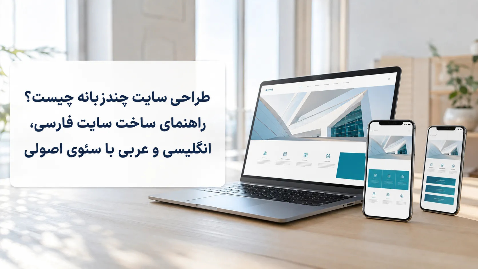 طراحی سایت چندزبانه چیست؟ راهنمای ساخت سایت فارسی، انگلیسی و عربی با سئوی اصولی 3