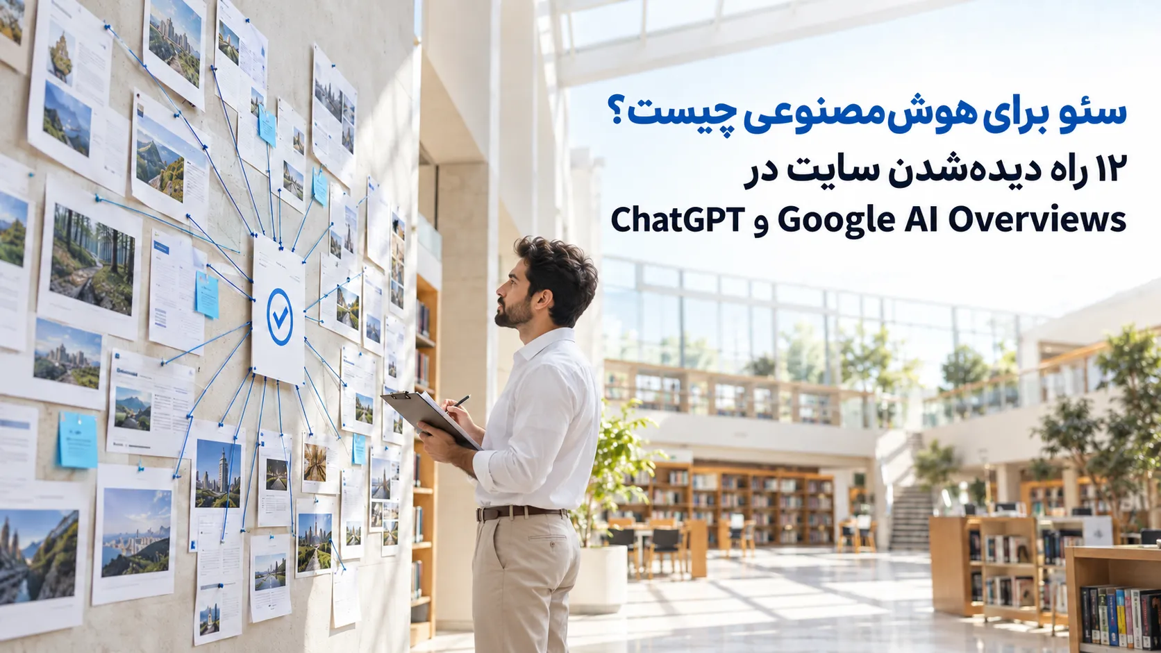 سئو برای هوش مصنوعی چیست؟ ۱۲ راه دیده‌شدن سایت در ChatGPT و Google AI Overviews 3
